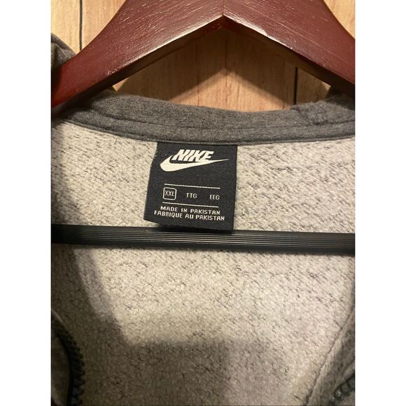 Nike Essential XXL men’s half zip sweatshirt hoodie grey - Picture 3 of 5